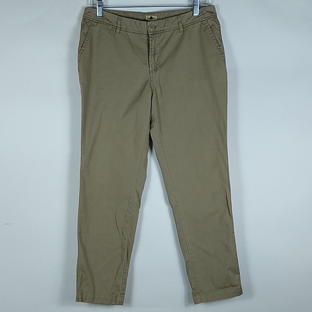 Woolrich Cropped Sunday Chino Pant Khaki Tan 8